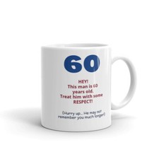 60 Birthday Funny Mug
