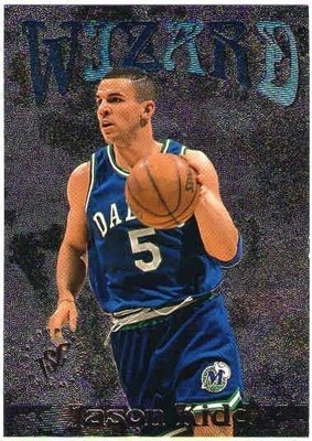 JASON KIDD 1995-96 Stadium Club Wizards #W5 Golden Bears Mavericks