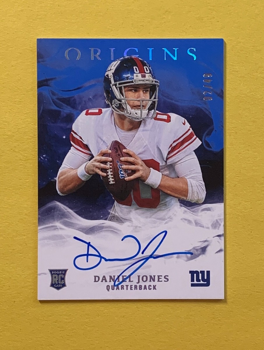 2019 PANINI ORIGINS DANIEL JONES ROOKIE AUTO /49 #RA-DJO GIANTS | eBay