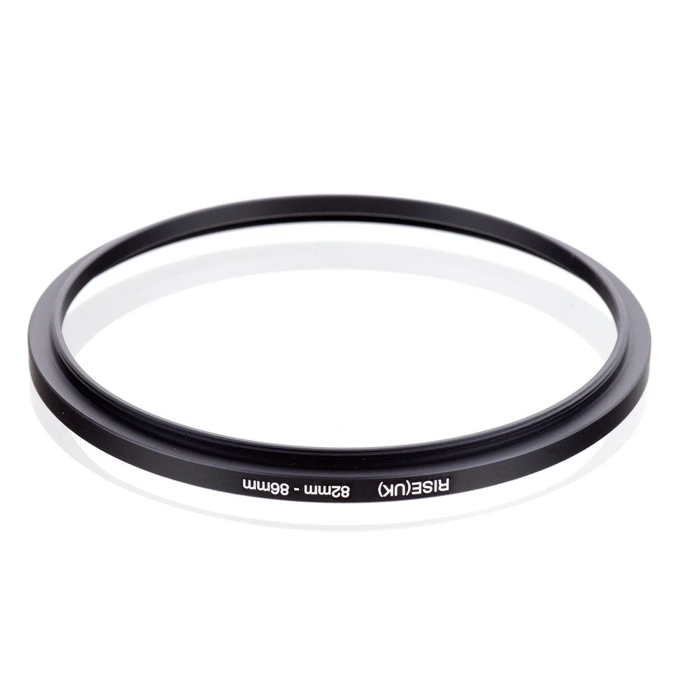 Camera 82mm Lens to 86mm Accessory Step Up Adapter Ring 82mm-86mm Black - Image 3 of 4