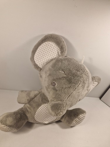 grey Elephant Playgro Cuddly Soft Toy Plush 34cm - Picture 4 of 10