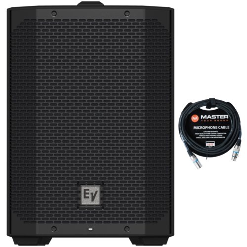 EV Electro-Voice EVERSE 8 Battery-Powered Speaker w/ 10ft XLR Cable, Black - Picture 1 of 1