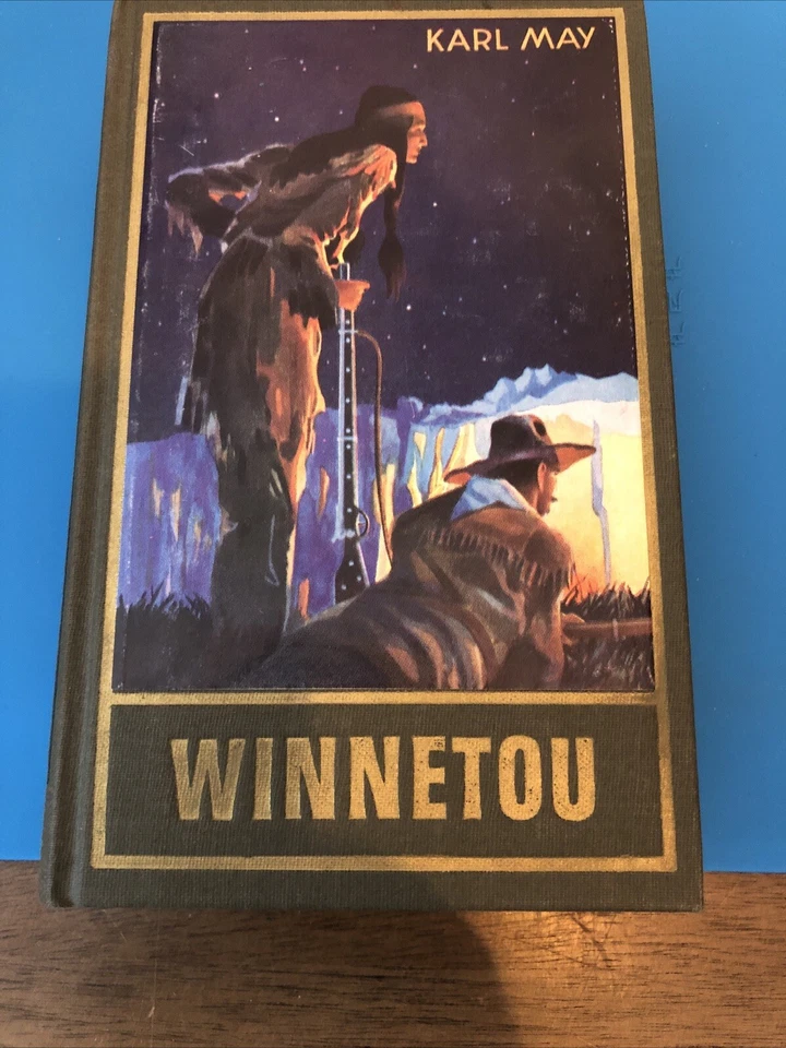 Karl May, Old Surehand Band 14 Old SH 1&2 1949 Band 9 Winnetou 3 1951 “Mint” Foto 4 de 4