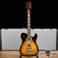 Fano Tc6 Alt De Facto Maple Carve Top W/ Lollar Imperials &amp; Case – Tobacco Burst