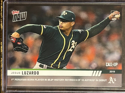 2019 Topps Now 829 Jesús Luzardo