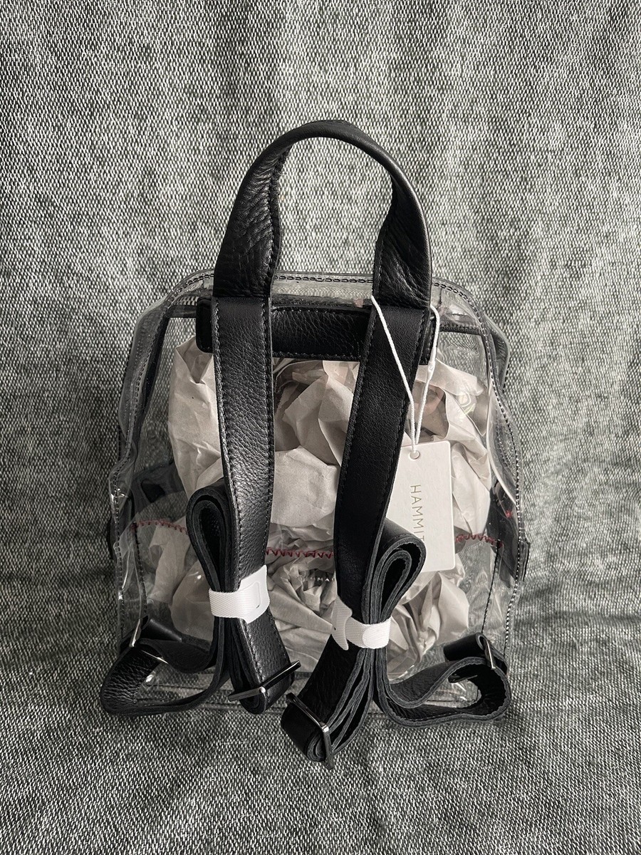 NWT Hammitt Hunter Medium Clear Backpack - Black | eBay display picture 3