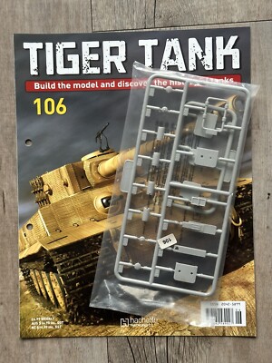 1/16 HACHETTE BUILD YOUR OWN TIGER MODEL TANK ISSUE Inc Part 106