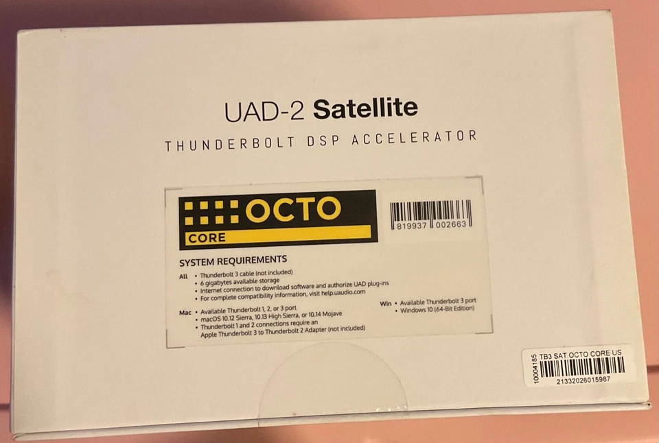 Universal Audio UAD-2 Satellite Quad Core Thunderbolt Interface – Brand New! - Image 2 of 3