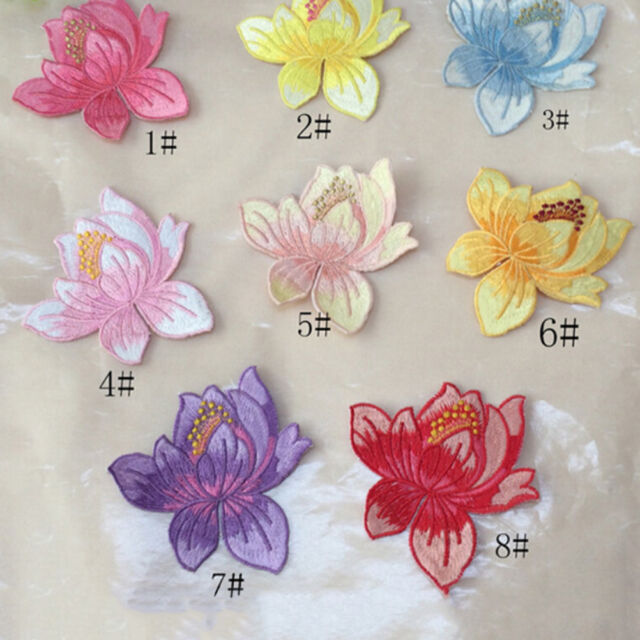 DIY Embroidered Cloth Iron On Patch Sew Motif Applique Lot$xi UK8537