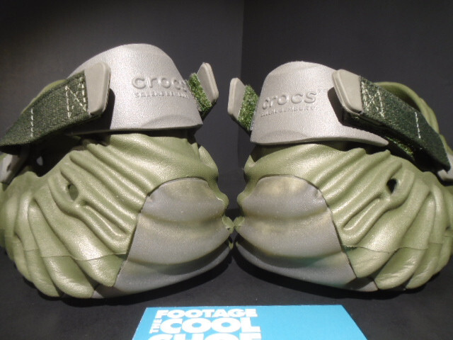 ? Crocs Pollex Clog by Salehe Bembury – Army Green (W9 / M7) Salehe Bembury x Crocs The Pollex Clog Niagara - Jun 2023  main image 4