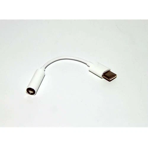 Official Huawei  CM20 USB-C to 3.5 mm Earphone Headphone Jack Adapter - White - Image 2 of 4