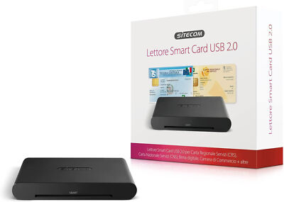 Sitecom USB 2.0 All-in-One ID Card Reader Kartenleser