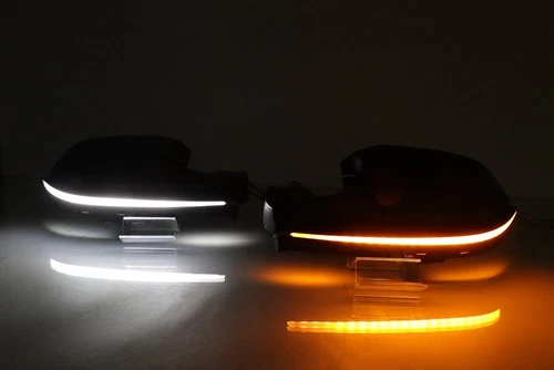 Luz LED de espejo lateral con intermitente dinámico para 2016 2017 2018 2019 - Imagen 8 de 9