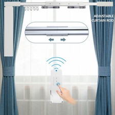 87"-244" Motorized Curtain Track Motor Remote Control Curtain Motor Track System