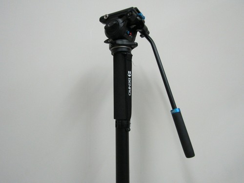 Benro A48FDS4PRO Aluminum Monopod with 3-Leg Base -- Max Load 8.8 lb (4 kg) - Picture 5 of 12