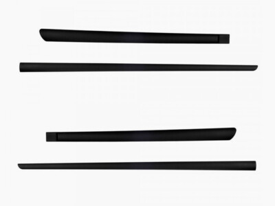 Seitenschutzleisten Schwarz Fu00fcr VW Touran II Basis MQB 2