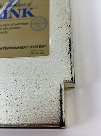 Zelda 2 The Adventure of Link (Nintendo NES-AL-USA 1985Gold Cartridge Japan Test