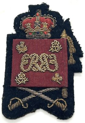 Grenadier Garde Farbe Feldwebel Golddraht Faden Kleid Uniform Patch