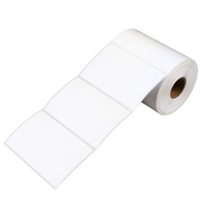 LotFancy Name Tag Stickers, 500pc Blank Labels, 3.5" 3.5 x 2.25 inches, White