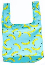 Kind Bag London Womens Mini Reusable Bag - Banana Blue/Yellow