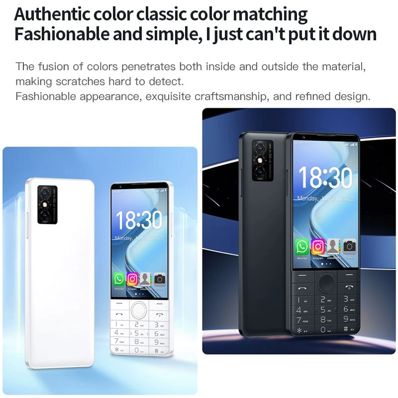 DOOV R70 4" Android 13 Smartphone Dual SIM Cell Phone Keyboard Mobile Unlocked - Image 4 of 4