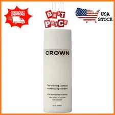 Crown Affair Mini Hydrating Shampoo 2.7oz/82mL Dry Damaged Hair Cleanser NEW