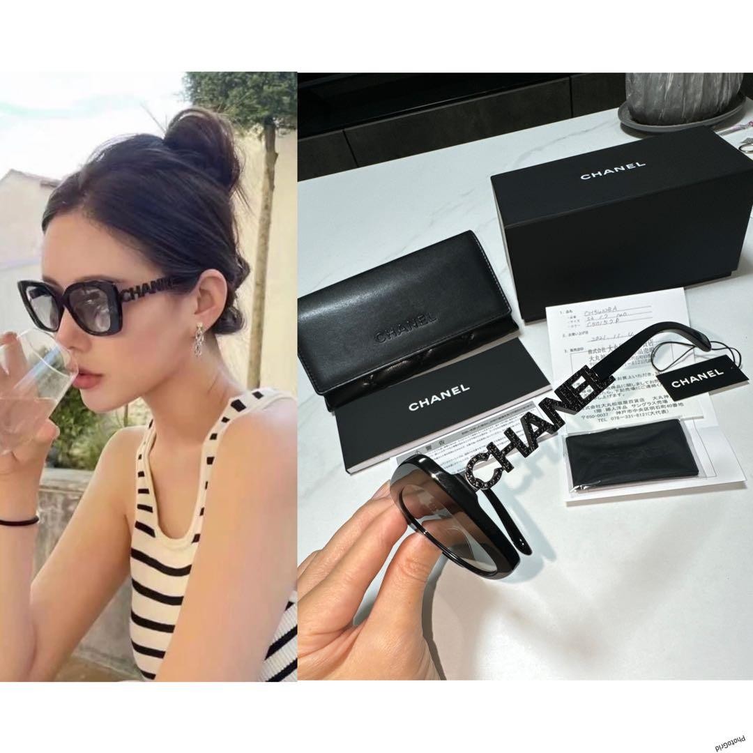 CHANEL 5422-B-A Square Sunglasses 53 ☐ 17 140 Women | eBay