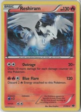 Reshiram 21/99 Rare Next Destinies LP Holo on eBay