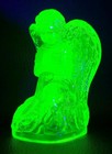 Boyd's Crystal Art Glass ANGEL #17/2 SUNSHINE 6-4-08 Glows Praying 4-1/4" NOS — photo 5