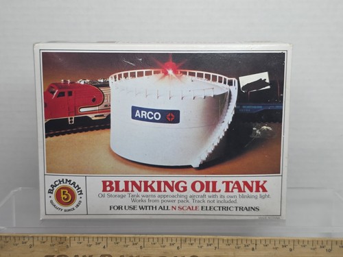 Tanque de almacenamiento de aceite/combustible Bachmann escala N 46712 Arco parpadeante nuevo de stock | Zustand: New
