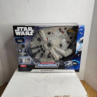 Star Wars Micro Galaxy Squadron Millennium Falcon Launch Edition SERIES 1