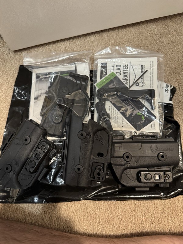 Glock 42 Alien Gear Shapeshift Holster Modules Lot Of 2
