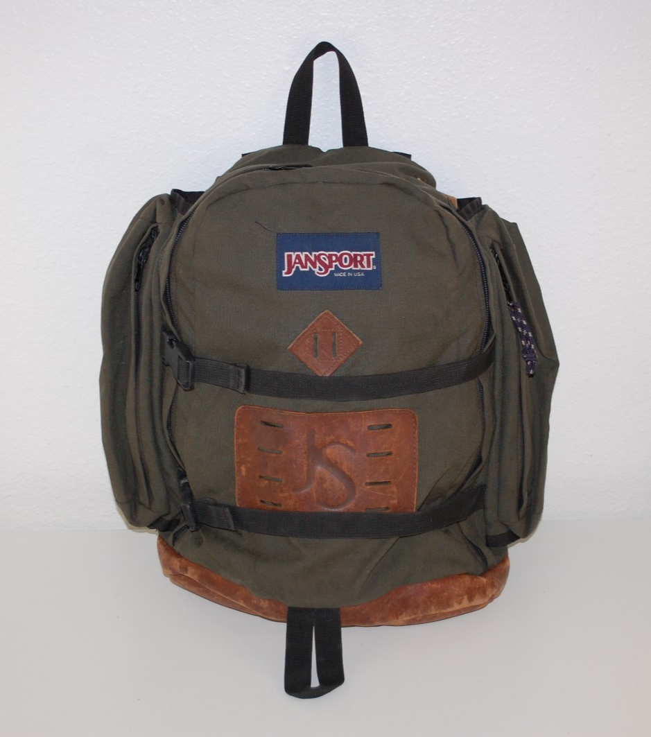 jansport backpack liters leather bottom Cool Backpack, with 15-inch Laptop Sleeve and an internal laptop sleeve VINTAGE JanSport Backpack - Laptop