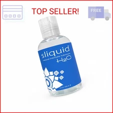 Sliquid H2O Water Based Lube Lubricant for Sex, Glycerin Free Personal Lubricant