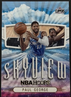 2022-23 NBA Hoops Skyview WINTER Paul George #22 LA Clippers Card!