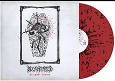 Decapitated The First Damned (Red & Black Color Splatter) Vinyl LP IMPORT SEALED