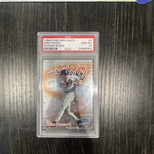 1999 Fleer Brilliants Shining Stars Card Prices | Baseball | PSA
