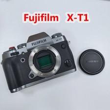 Fujifilm X-T1 16.3MP Mirrorless Digital Camera Silver Tested - 90 New