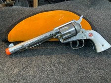 Vintage Stallion .45 cap gun Mark II White grips Nichols 1957