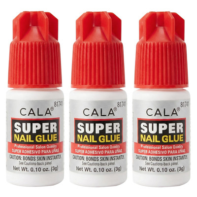 Super Nail Glue   Professional Quick Dry Nail Glue Adhesive for False Nails, Tip