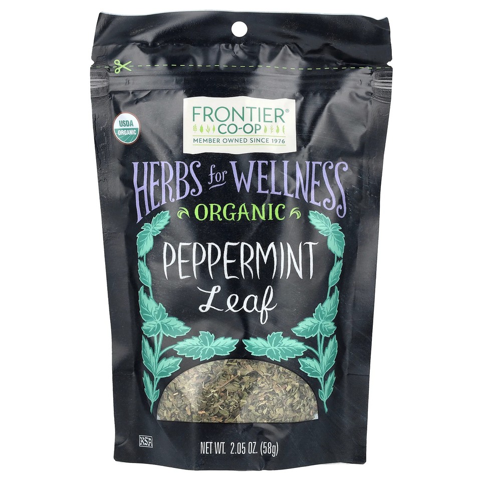 Organic Peppermint Leaf, 2.05 oz (58 g)