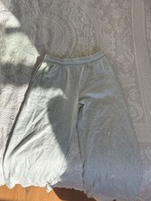 Mid-Rise Super Wide Leg Sweatpants