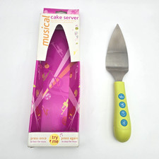 Kitsch’n’fun Musical Cake Server Songs Birthday Christmas Wedding Jolly Novelty