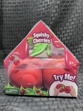 Sunny Days/Giggle Zone Squishy Cherries Tactile Squeeze Toy Red/Green