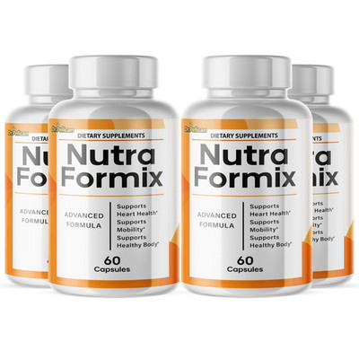 Nutra Formix-  Keto & Weight Support- 4 Bottles- 240 Capsules