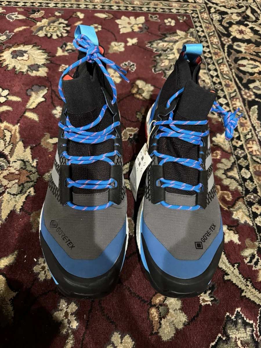 adidas Terrex Free Hiker GTX Grey Blue Rush for Sale  display picture 2