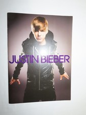 Justin Bieber 2010 My World Concert Tour Souvenir Program Magazine