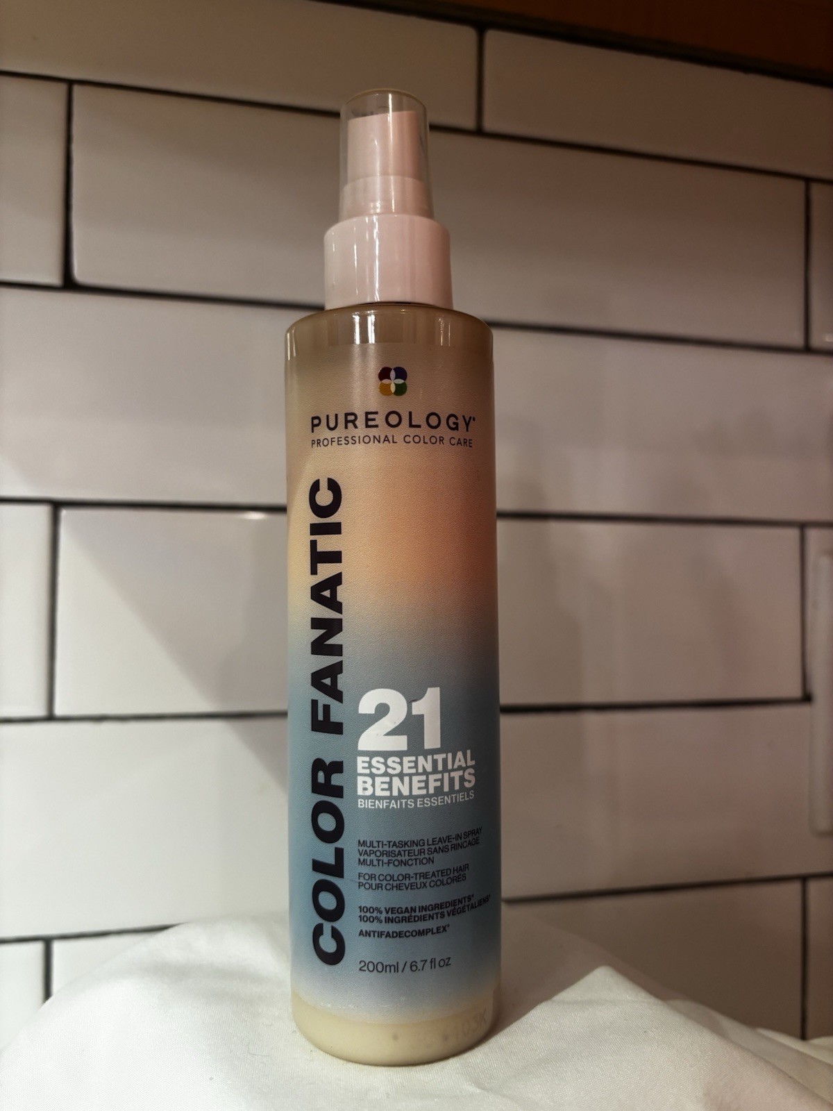 Pureology Color Fanatic Leave-In Spray, 21 Essential Benefits, 6.7 oz ...