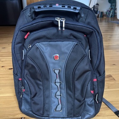 Wenger The Legacy Notebook Carrying Backpack 67329140 Black / Gray 16  Laptop