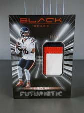 Caleb Williams  2025 Panini Black - Futuristic #FUT-CWS Citrine /50